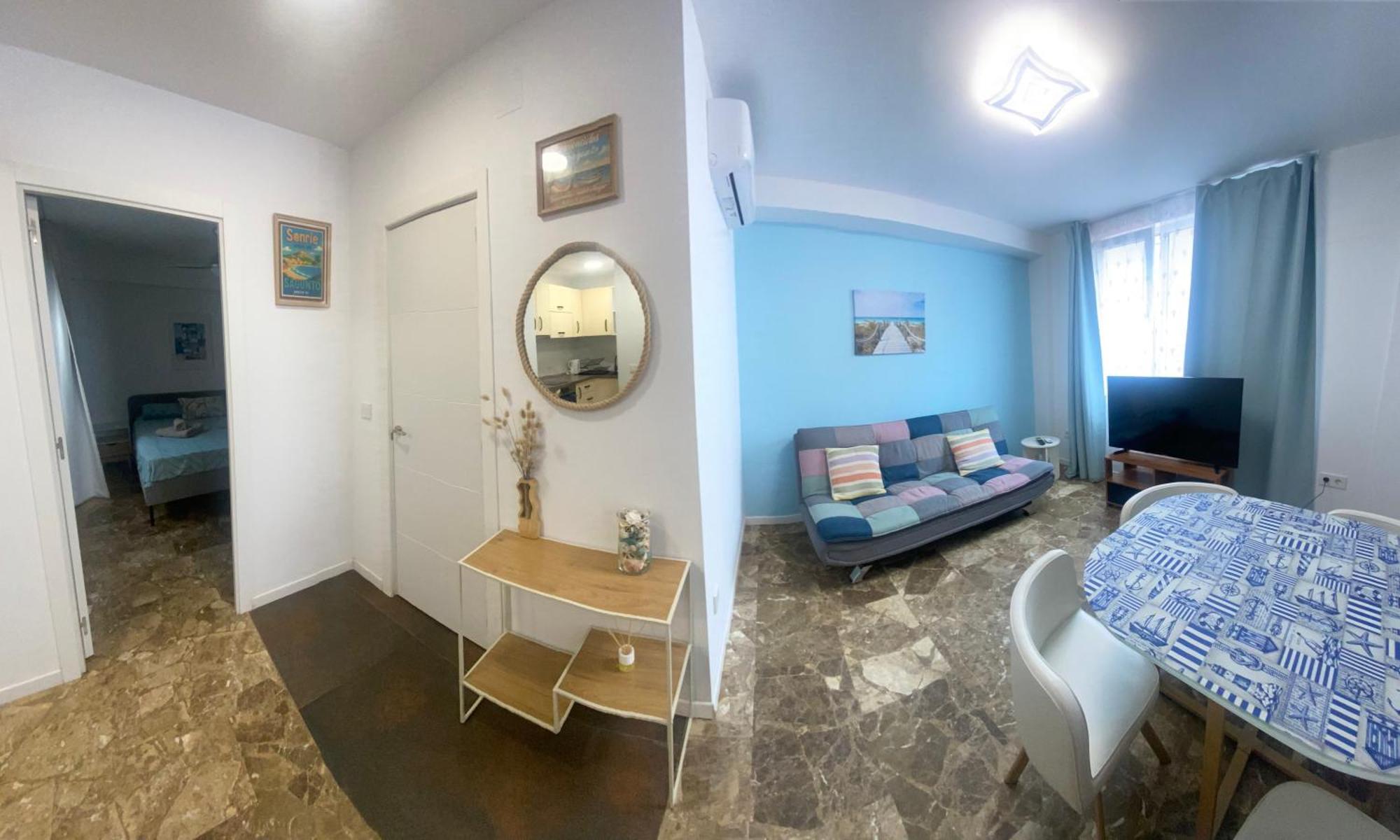 Del Mar One Bed Flat Leilighet Sagunto Eksteriør bilde